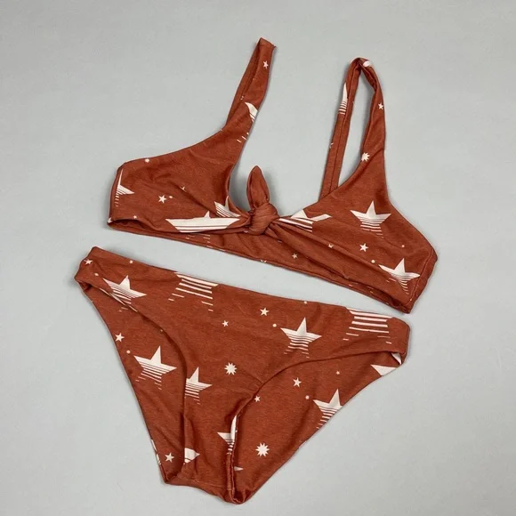 Stone Fox Swim Retro Star Bikini SET - Picture 3 of 11